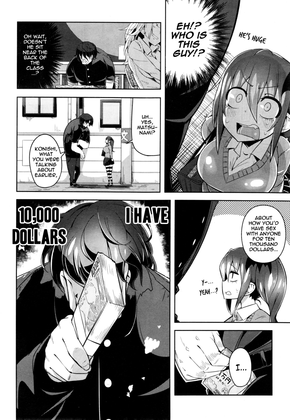 Hentai Manga Comic-Do It All for Cash-Bitch Is Money !-4